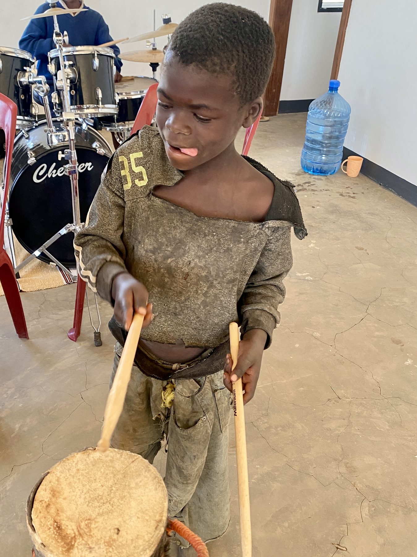 Music lessons at MCC Mbalizi
